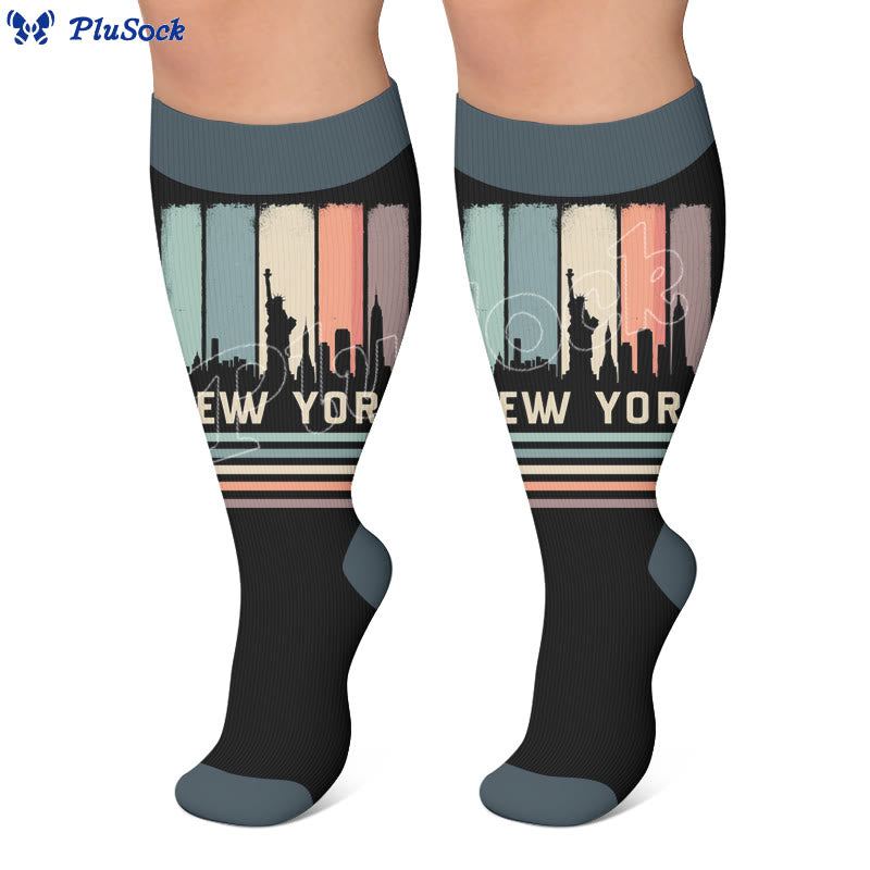 Plus Size Urban Compression Socks - image 3