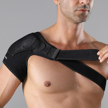 Buckle Durable Compression Shoulder Brace - Black - One Size - image 4