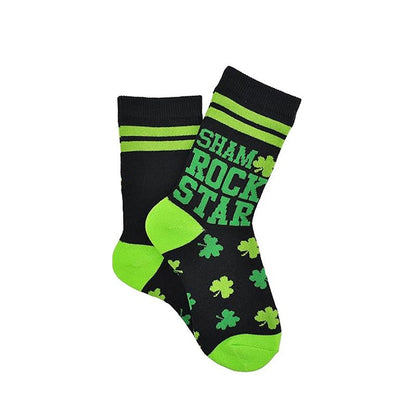 Striped Clover Quarter Socks(3 Pairs) - image 8