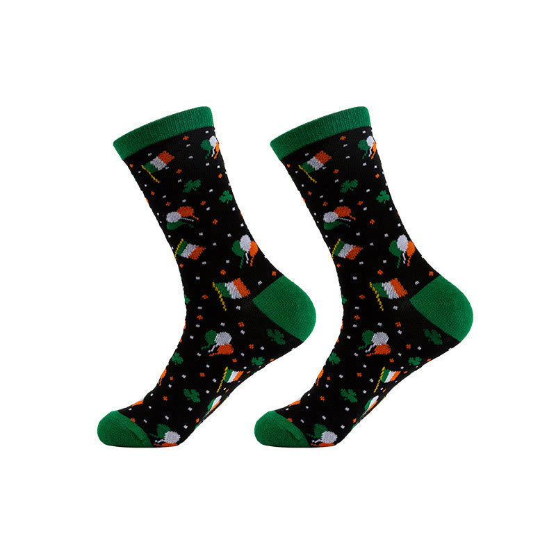 Lucky Clover Series Quarter Socks(5 Pairs) - image 4