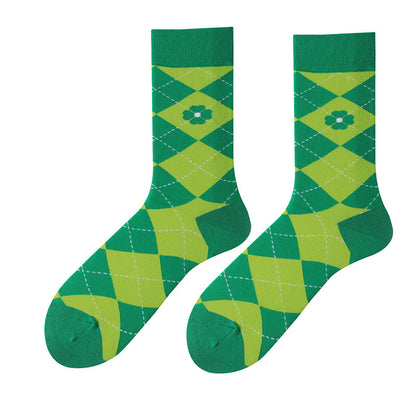 Wish Stripe Quarter Socks(3 Pairs) - image 8