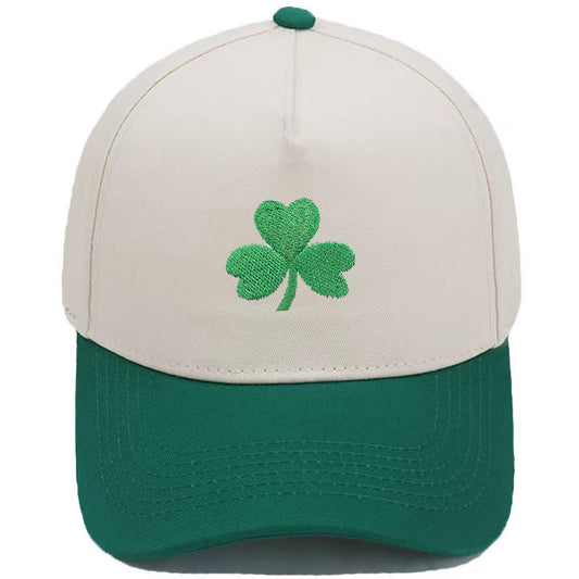 Plus Size Shamrock Baseball Cap - Green - One Size - image 0