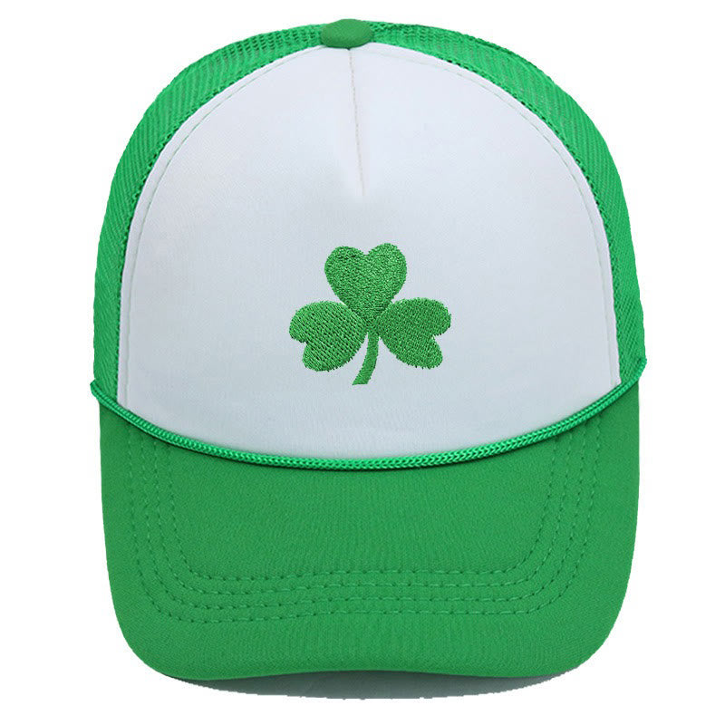 Plus Size Luck Festive Spirit Baseball Cap - Green - One Size - image 1