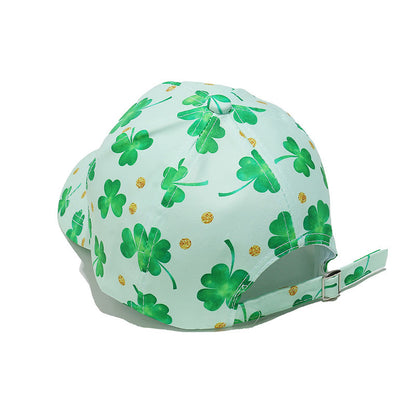 Plus Size Clover Print Baseball Cap - image 2