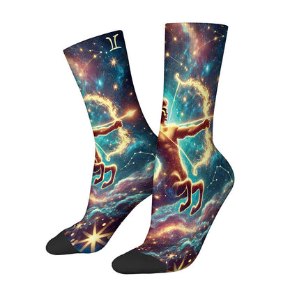 3D Universe Quarter Socks(4 Pairs) - image 7