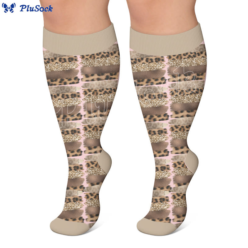 Plus Size Textured Compression Socks - image 4