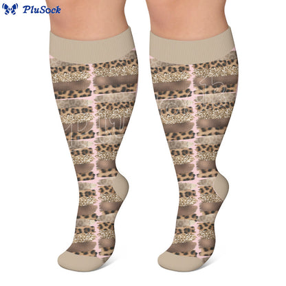Plus Size Textured Compression Socks - image 4