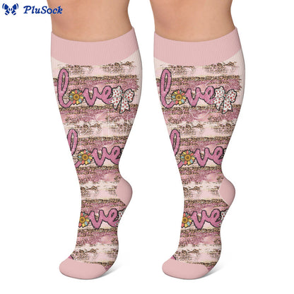 Plus Size Lip Compression Stockings - image 2