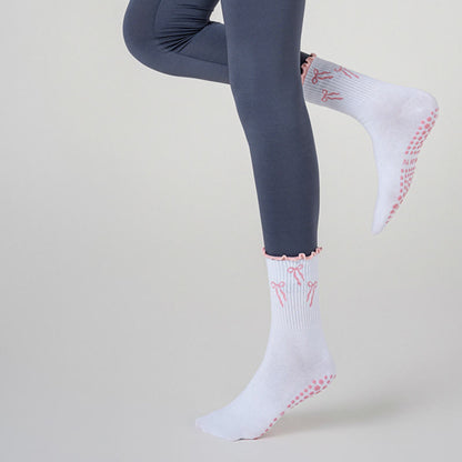 Cherry Lemon Grip Socks(3 Pairs) - image 6