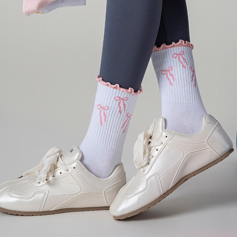 Cherry Lemon Yoga Socks(3 Pairs) - image 9