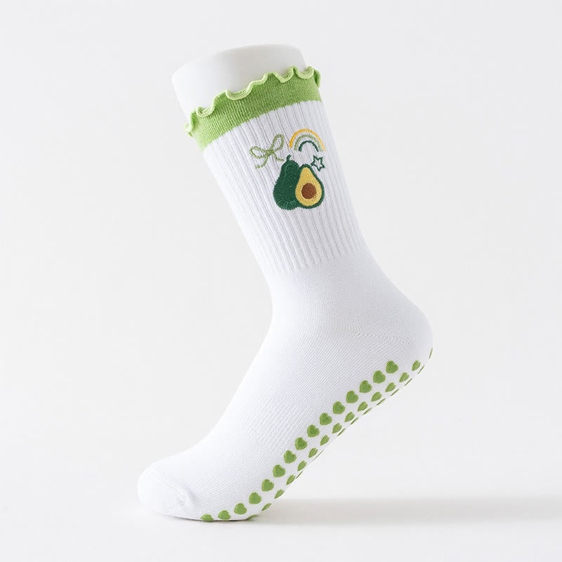 Fruit Series Yoga Socks(3 Pairs) - image 4