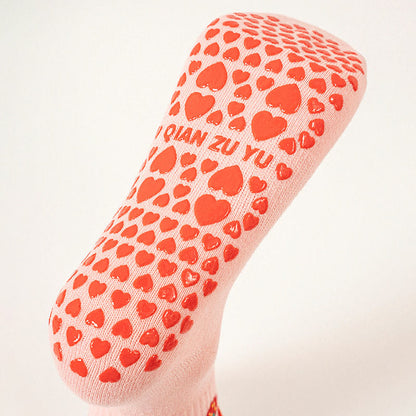 Strawberry Cherry Heart Grip Socks(3 Pairs) - image 12