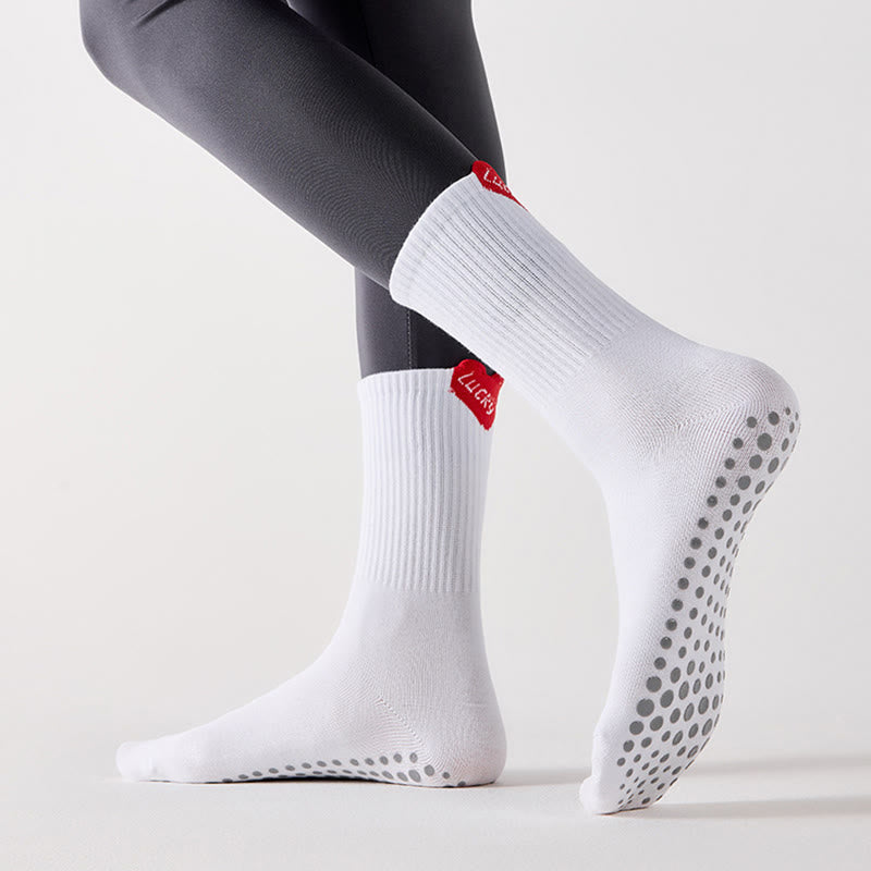 Lucky Heart Grip Socks(4 Pairs) - image 2