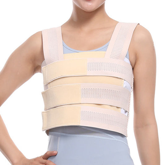 Post Surgery Breast Compression Bandage - Nude - Right - M - image 0