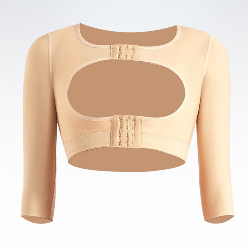 Post Surgery Adjustable Front Arm Compression Shaper - Nude - 2XL - image 8