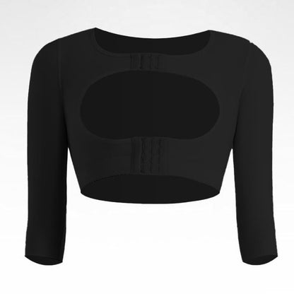 Post Surgery Adjustable Front Arm Compression Shaper - Black - 2XL - image 9