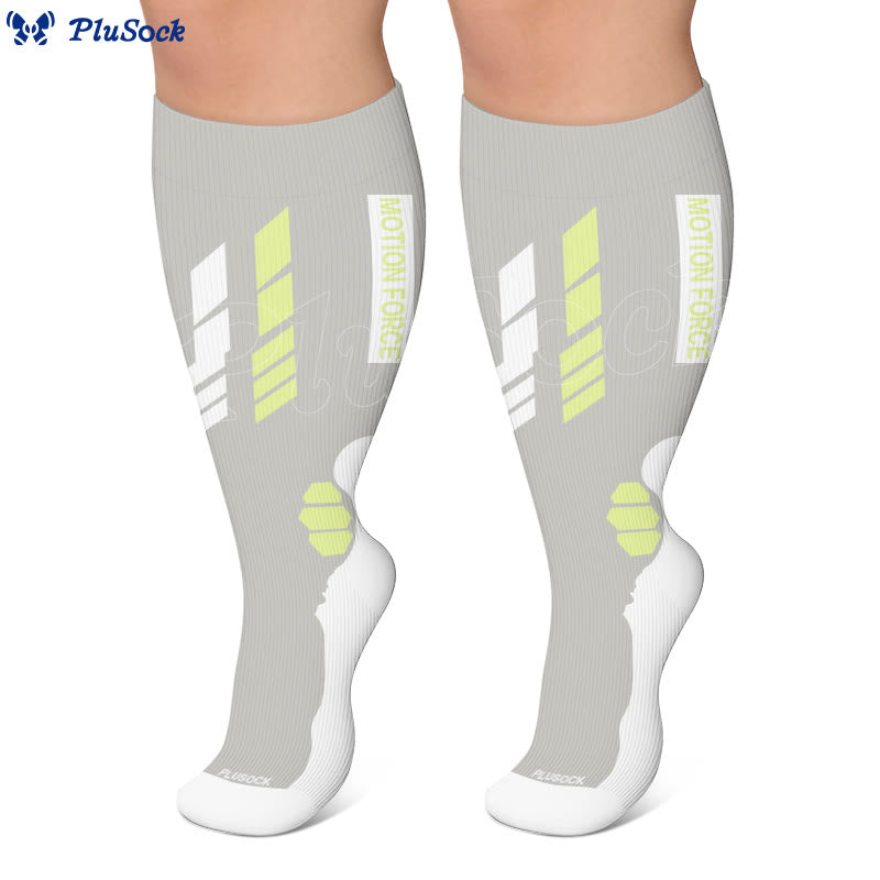 Plus Size Motion Force Compression Socks - image 2