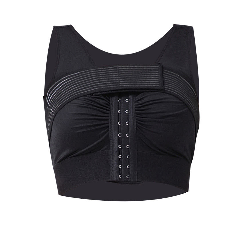 Post Surgery Velcro Compression Vest - Nude - XS - image 9