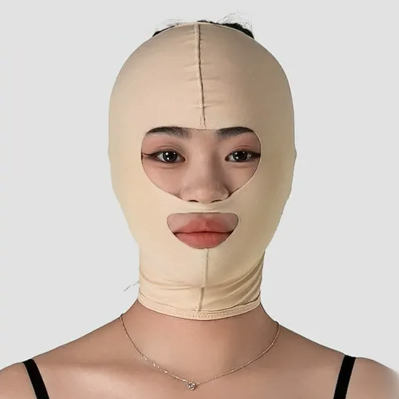 Post Surgery Facelift Velcro Face Mask - image 0