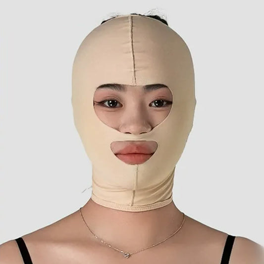 Post Surgery Facelift Velcro Face Mask - image 0