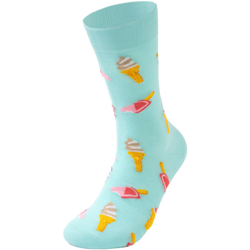 Ice Cream Fruit Quarter Socks(4 Pairs) - image 5