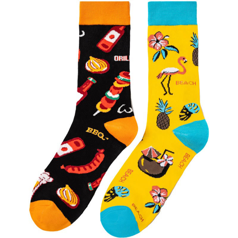 Ice Cream Fruit Quarter Socks(4 Pairs) - image 14