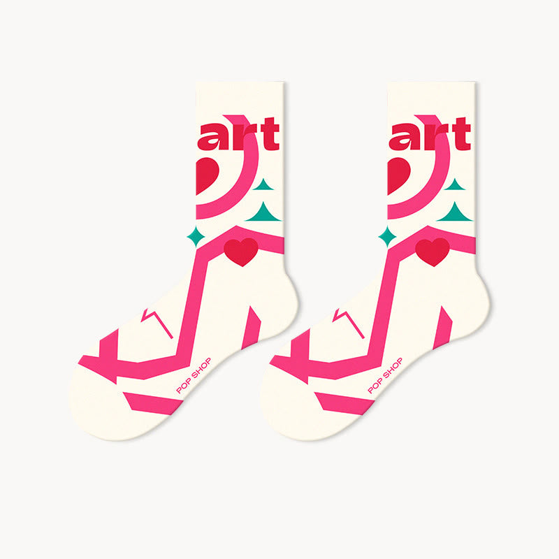Trendy Pink Tones Quarter Socks(5 Pairs) - image 4