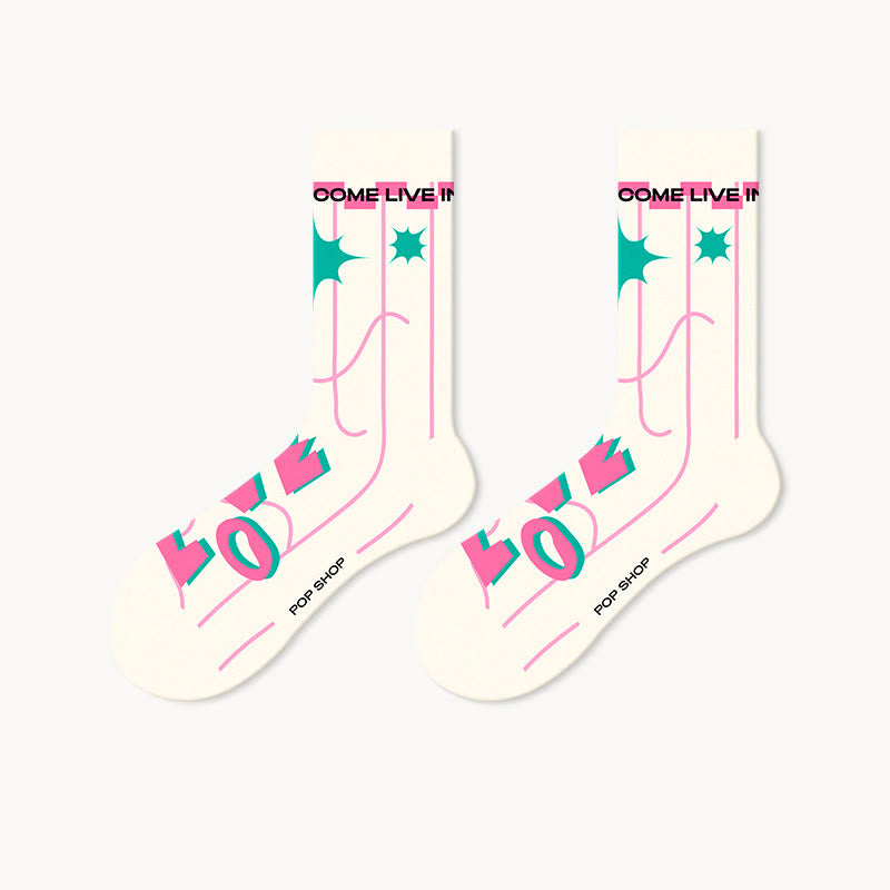 Trendy Pink Tones Quarter Socks(5 Pairs) - image 3