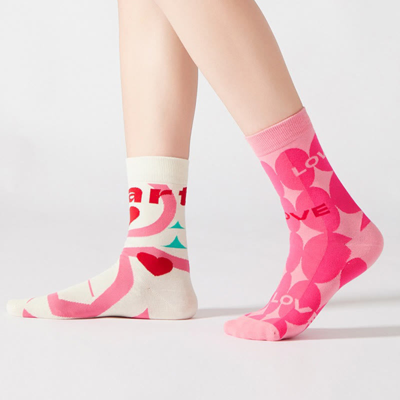 Trendy Pink Tones Quarter Socks(5 Pairs) - image 2