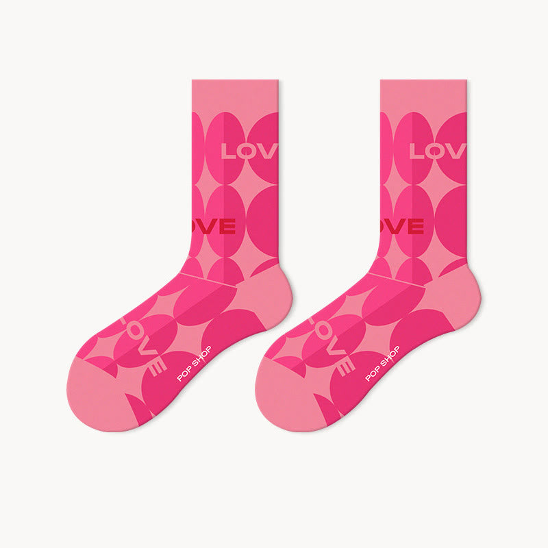 Trendy Pink Tones Quarter Socks(5 Pairs) - image 5