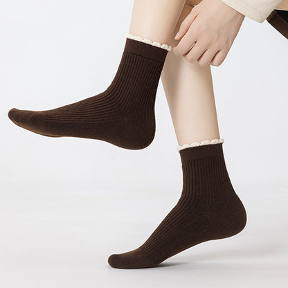 Thickened Mulberry Silk Sleep Socks(3 Pairs) - image 5