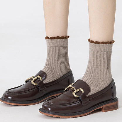 Thickened Mulberry Silk Sleep Socks(3 Pairs) - image 12