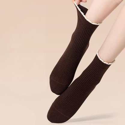 Thickened Mulberry Silk Sleep Socks(3 Pairs) - image 6