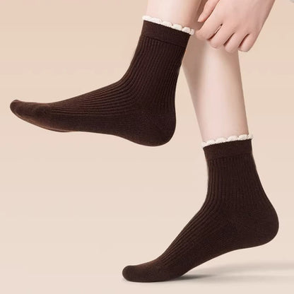 Thickened Mulberry Silk Sleep Socks(3 Pairs) - image 7