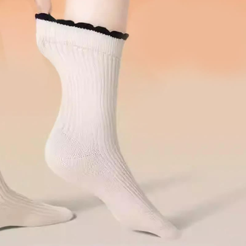 Thickened Mulberry Silk Sleep Socks(3 Pairs) - image 8