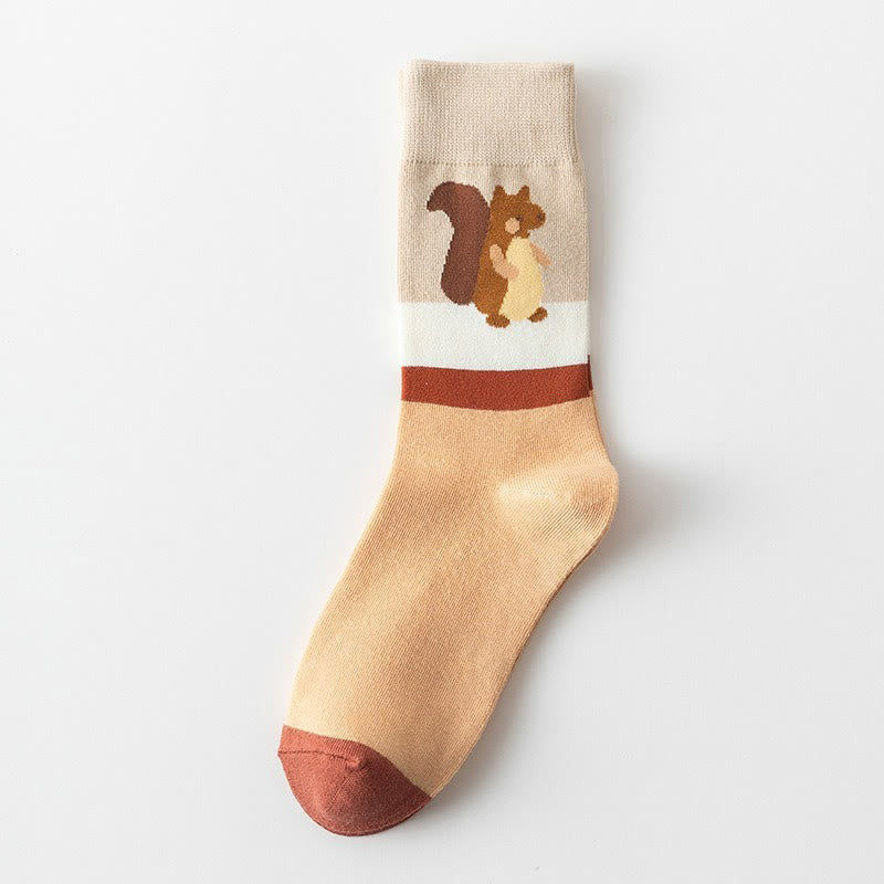 Halloween Pattern Quarter Socks(5 Pairs) - image 2