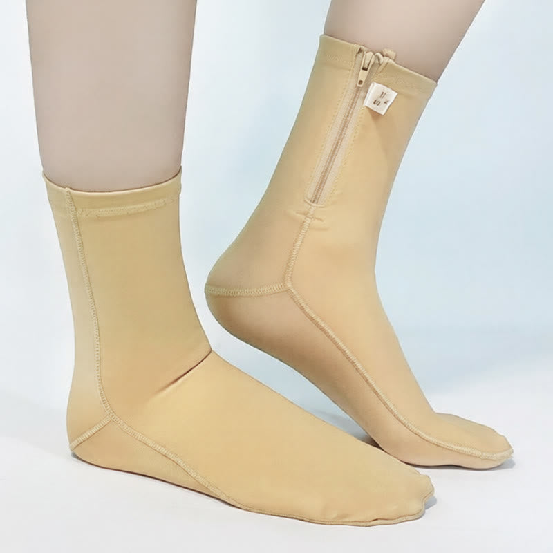 Post Surgery Zipper Compression Foot Sleeves - image 0