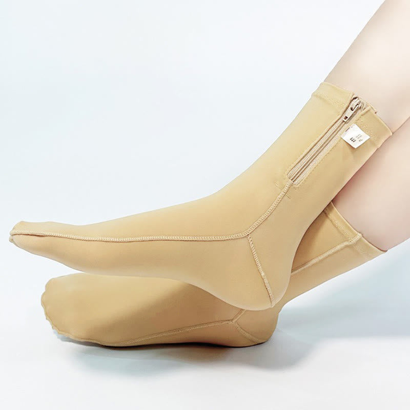 Post Surgery Zipper Compression Foot Sleeves - image 5