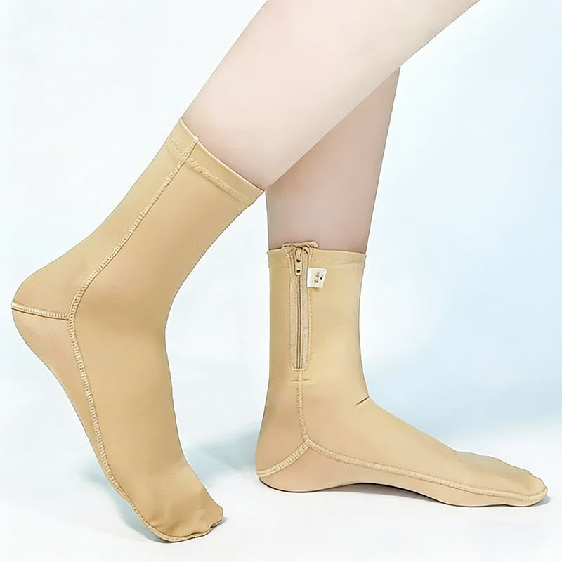 Post Surgery Zipper Compression Foot Sleeves - image 2