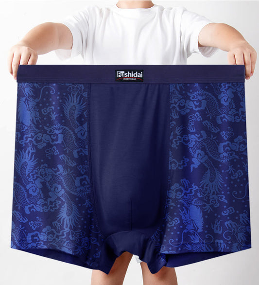 Dragon Jacquard Mid Length Boxer Briefs - image 0