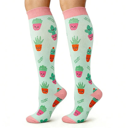 Cute Animals Compression Socks(5 Pairs) - image 6