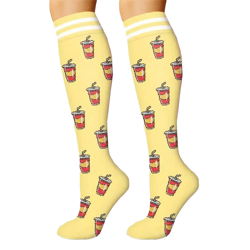 Fruits Series Compression Socks(6 Pairs) - image 1