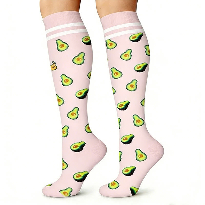 Fruits Series Compression Socks(6 Pairs) - image 5