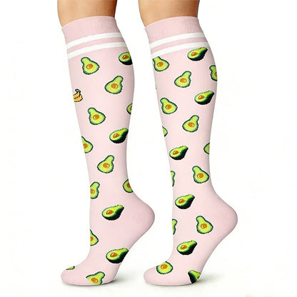 Fruits Series Compression Socks(6 Pairs) - image 5