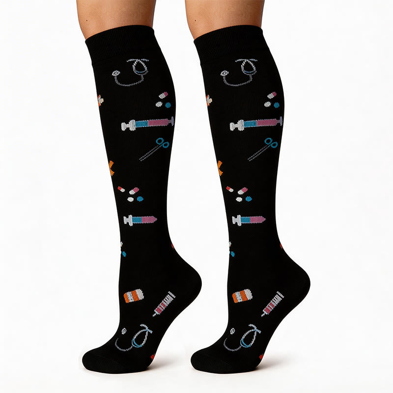 Medical Supplies Compression Socks(4 Pairs) - image 2