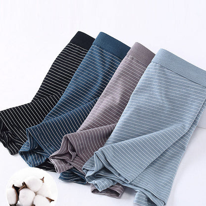 Cotton Stripe Boxer Briefs - image 7
