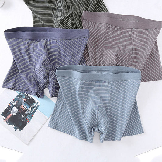 Cotton Stripe Boxer Briefs - image 0