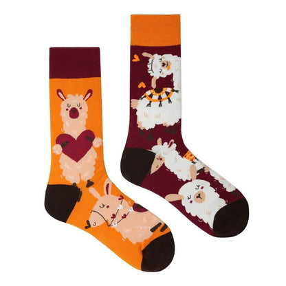 Playful Alpaca Quarter Socks - image 1