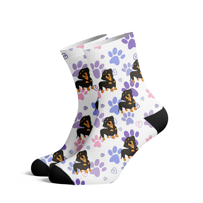 Custom Pet Face Socks - Sample - EU37-44(US4-10) - image 2