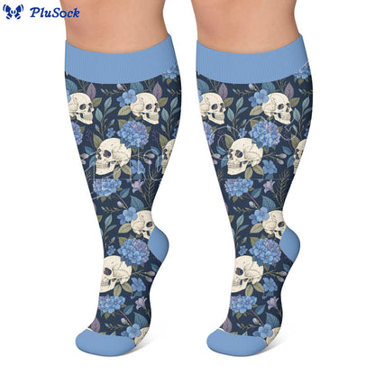 Plus Size Skull Series Compression Socks - image 6
